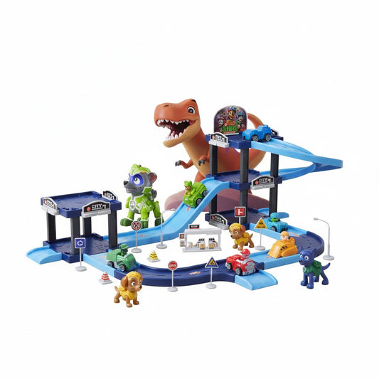 موقف سيارات باو باترول دينو ريسكيو Paw Patrol Dino Rescue Car Parking