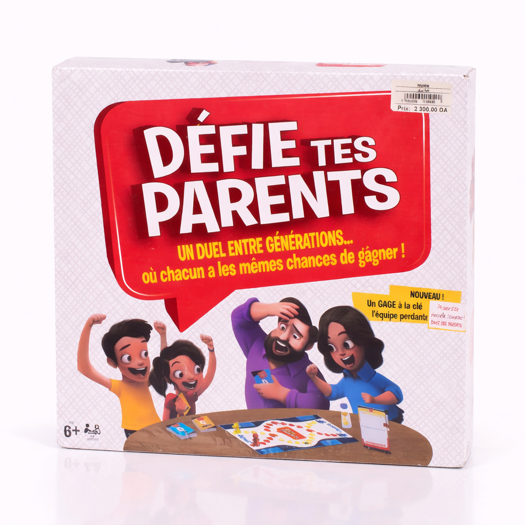 لعبة تحدي الآباء والأبناء – Défie Tes Parents Family Game