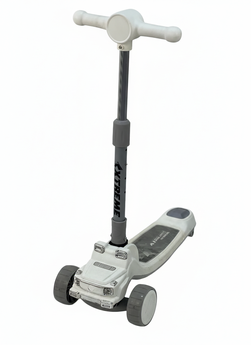 سكوتر أطفال Extreme Al بتصميم سيارة – Extreme Al Kids Car Scooter