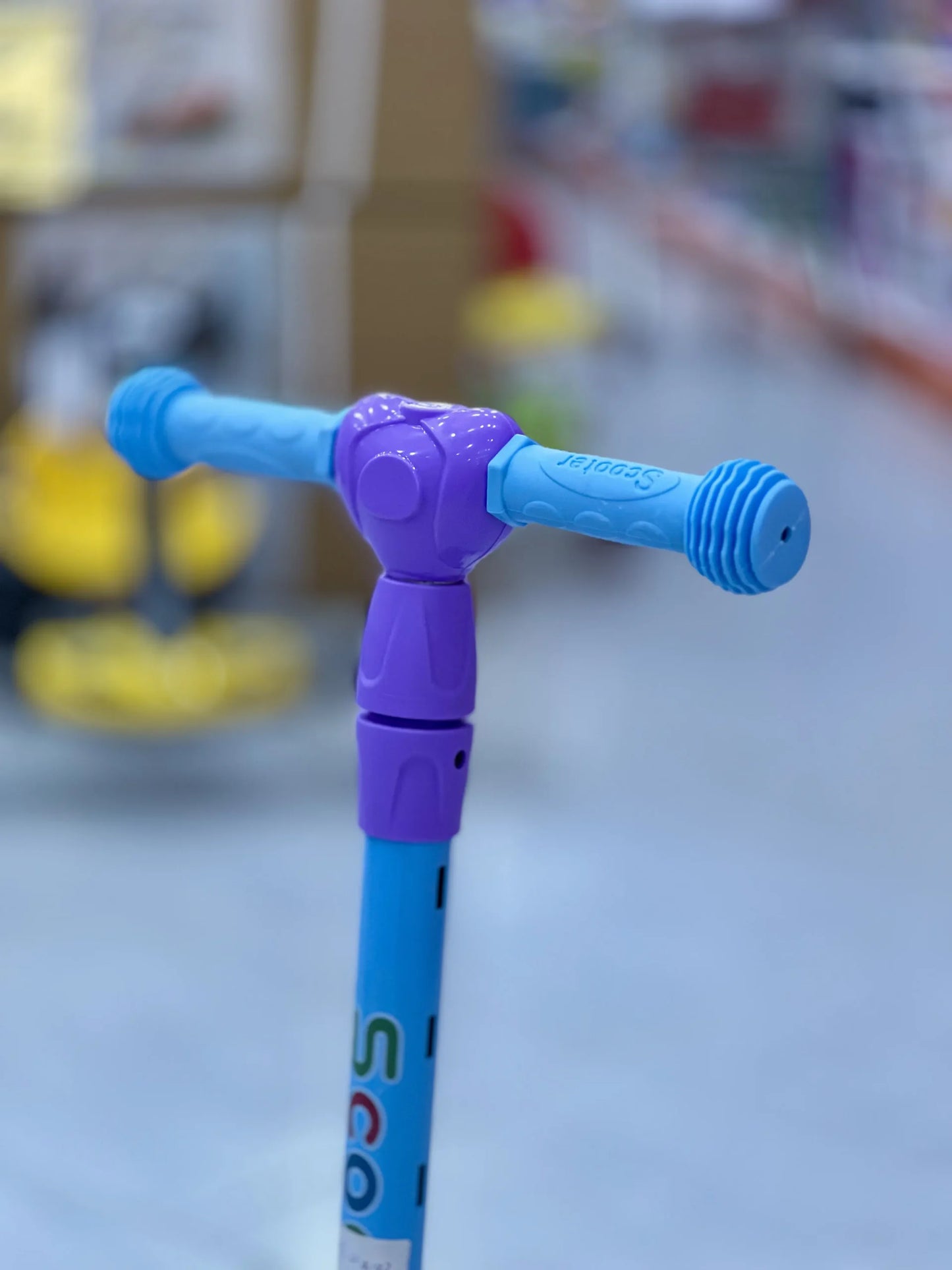 سكوتر أطفال بثلاث عجلات أزرق أرجواني scooter