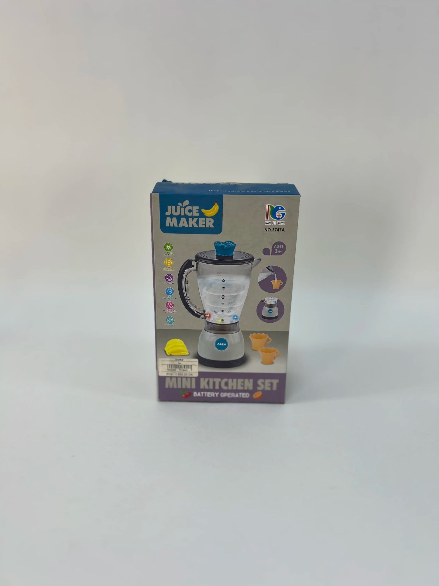 مجموعة خلاط المطبخ المصغر للأطفال – Mini Kitchen Blender Set