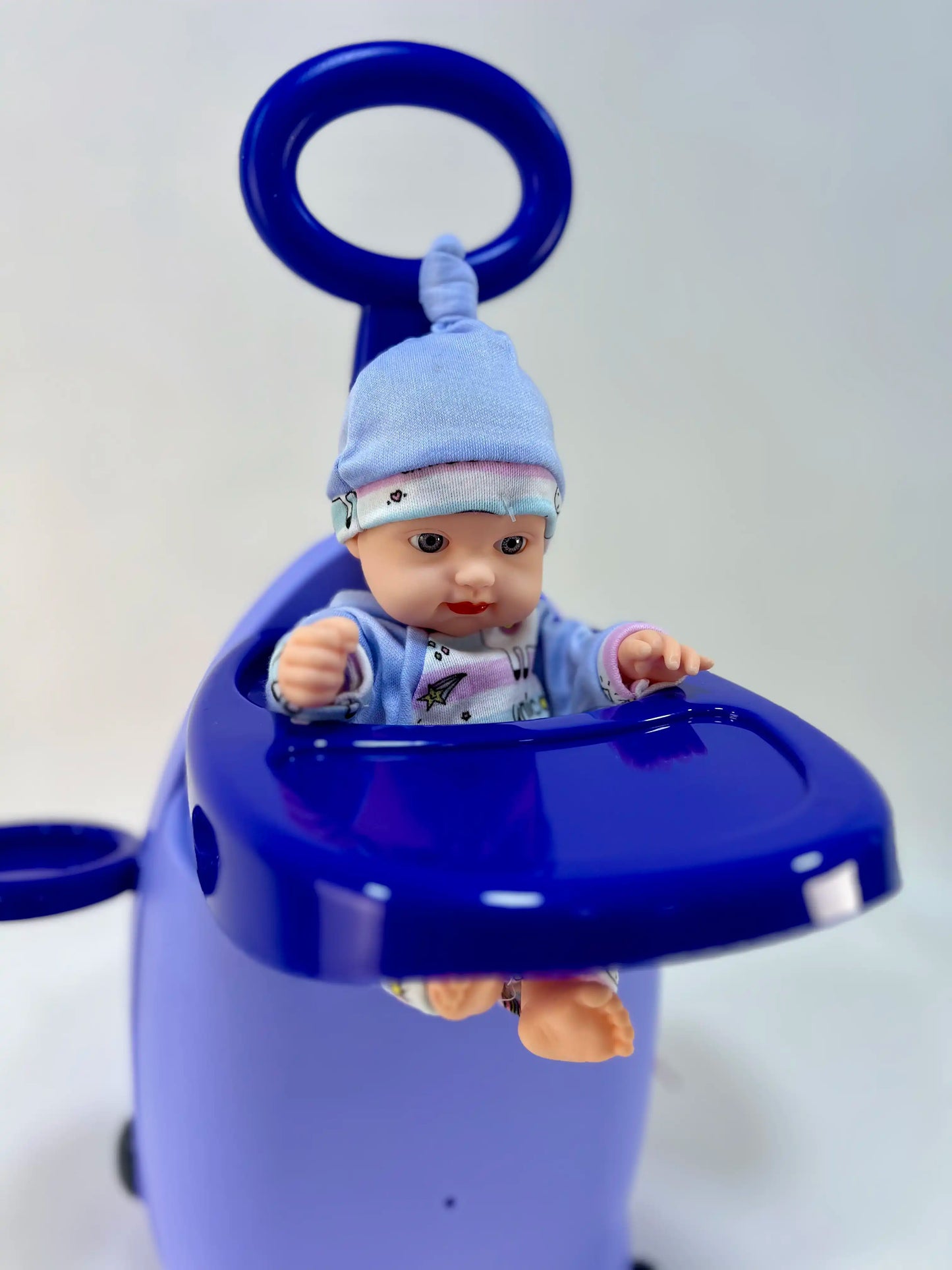 حقيبة ترولي الأطفال 3 في 1 – Baby Trolley Case 3-in-1 Doll Playset