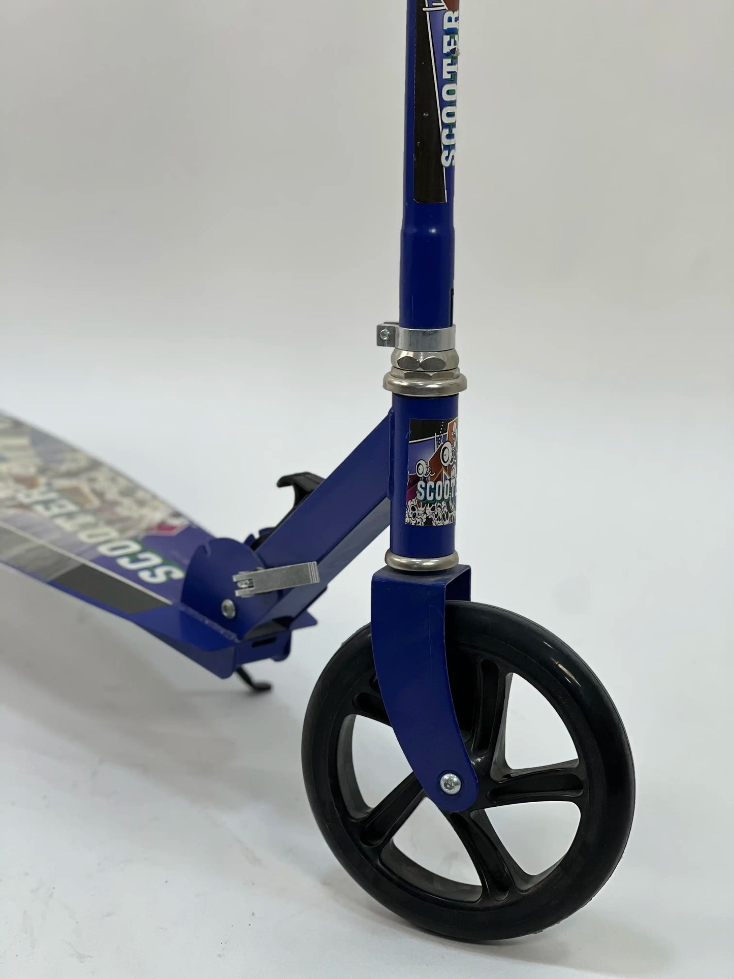 سكوتر ركل قابل للطي – Foldable Kick Scooter Blue