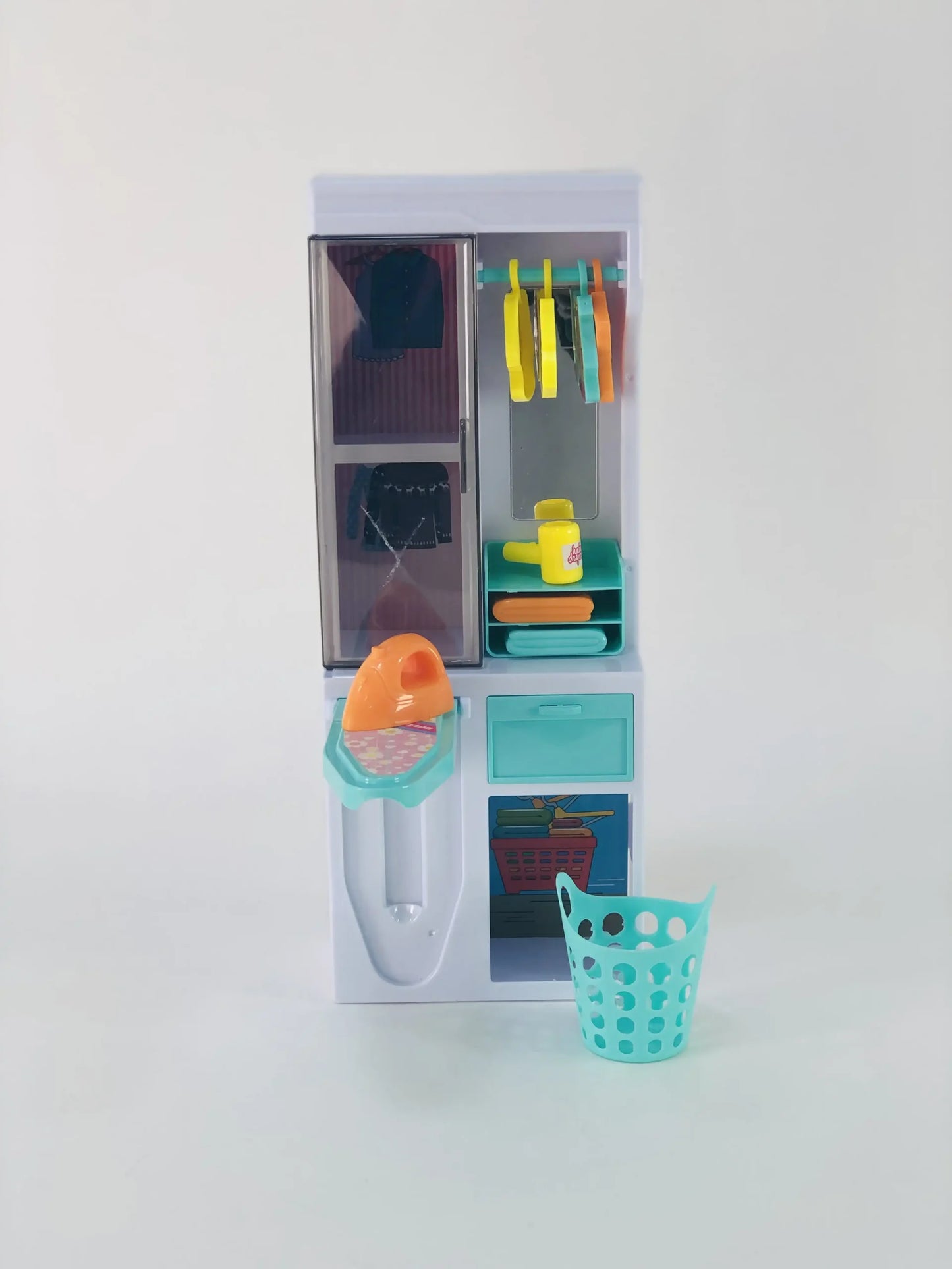 مجموعة غسيل ومكواة لدمى الأطفال  Doll Laundry & Ironing Play Set