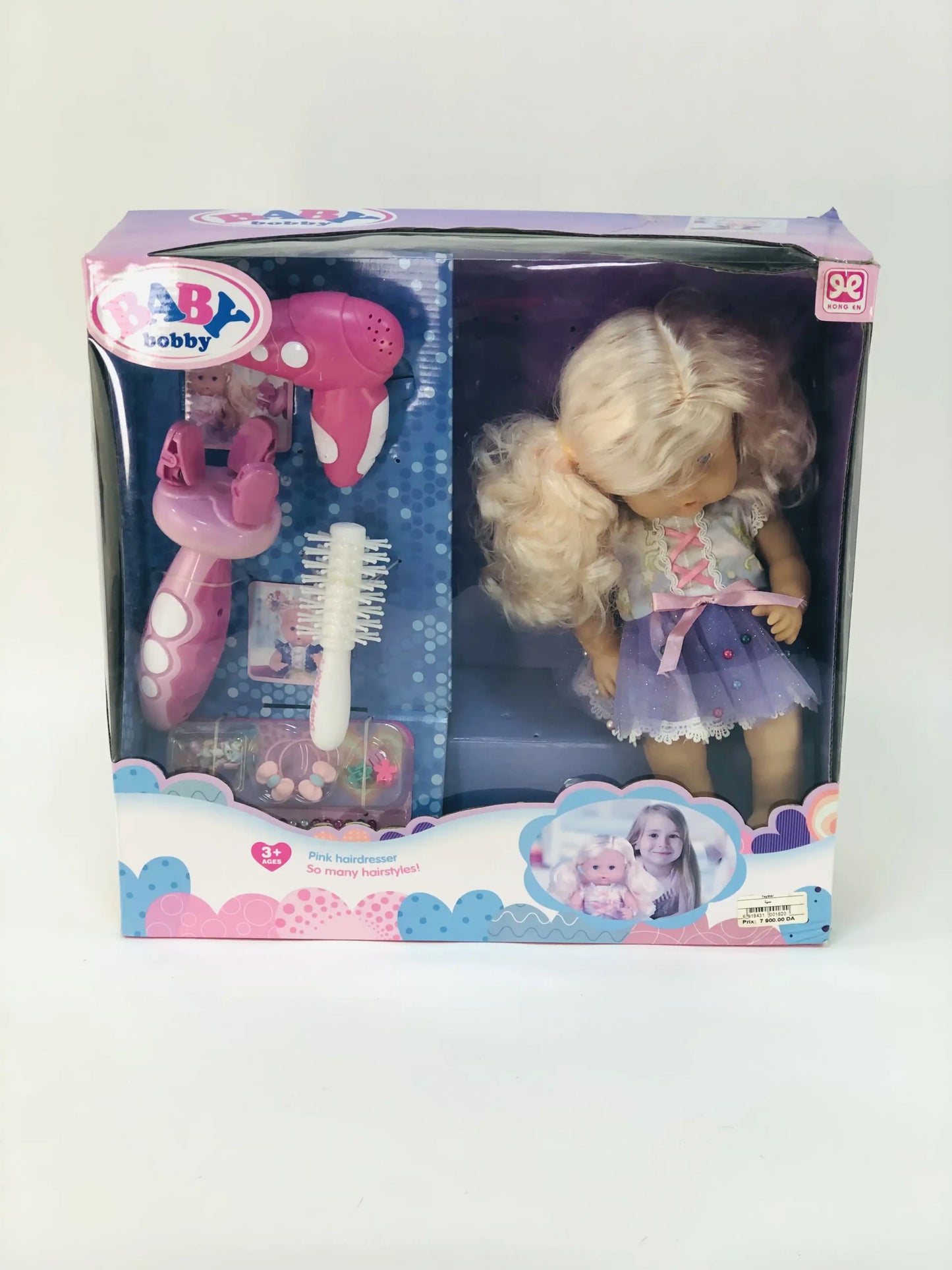 دمية تصفيف الشعر Bobby Hair Styling Doll