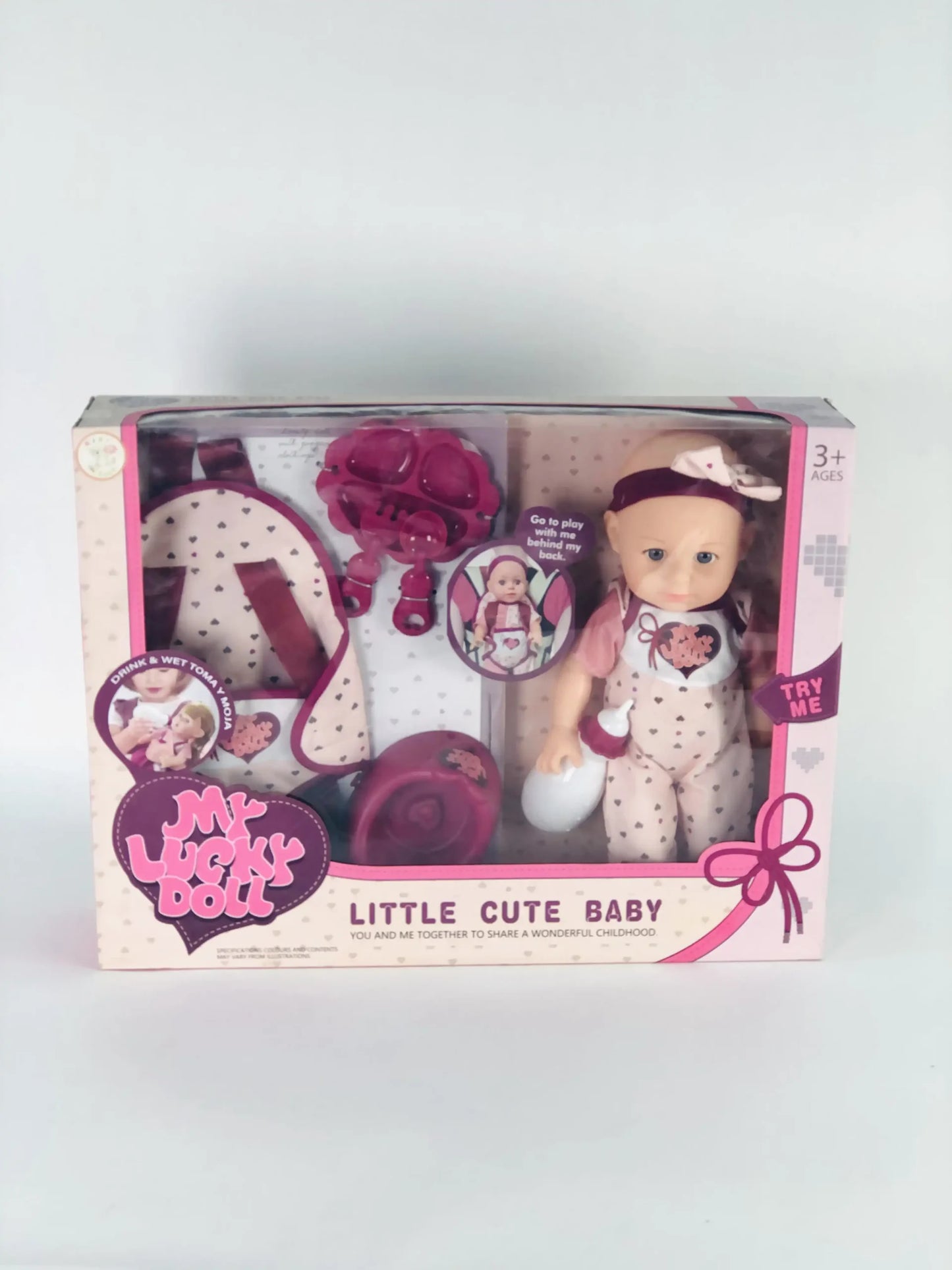 دمية ماي لاكي التفاعلية My Lucky Doll Little Cute Baby