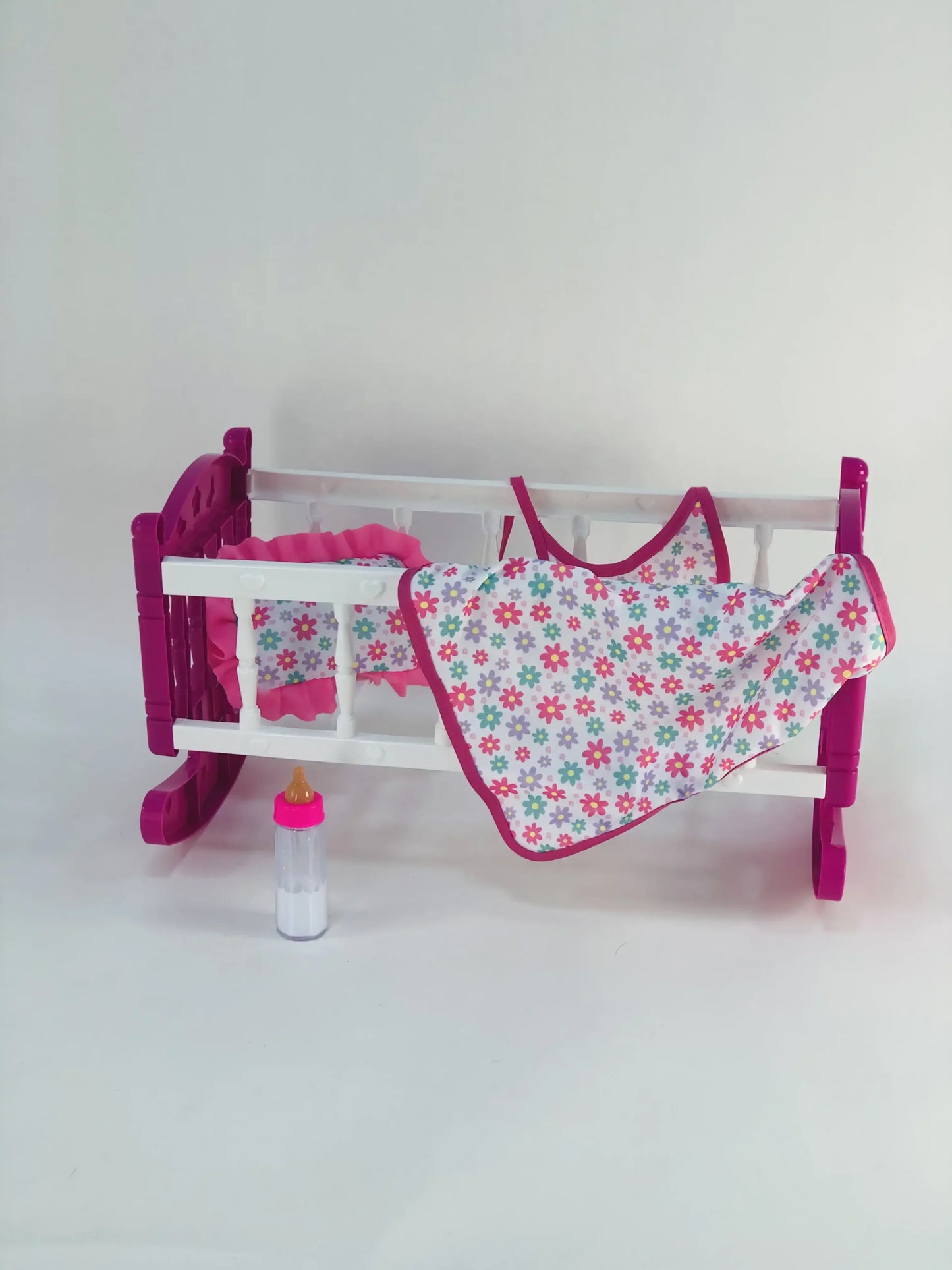 دمية الطفل الناعمة مع سرير LUNE Soft Baby Doll
