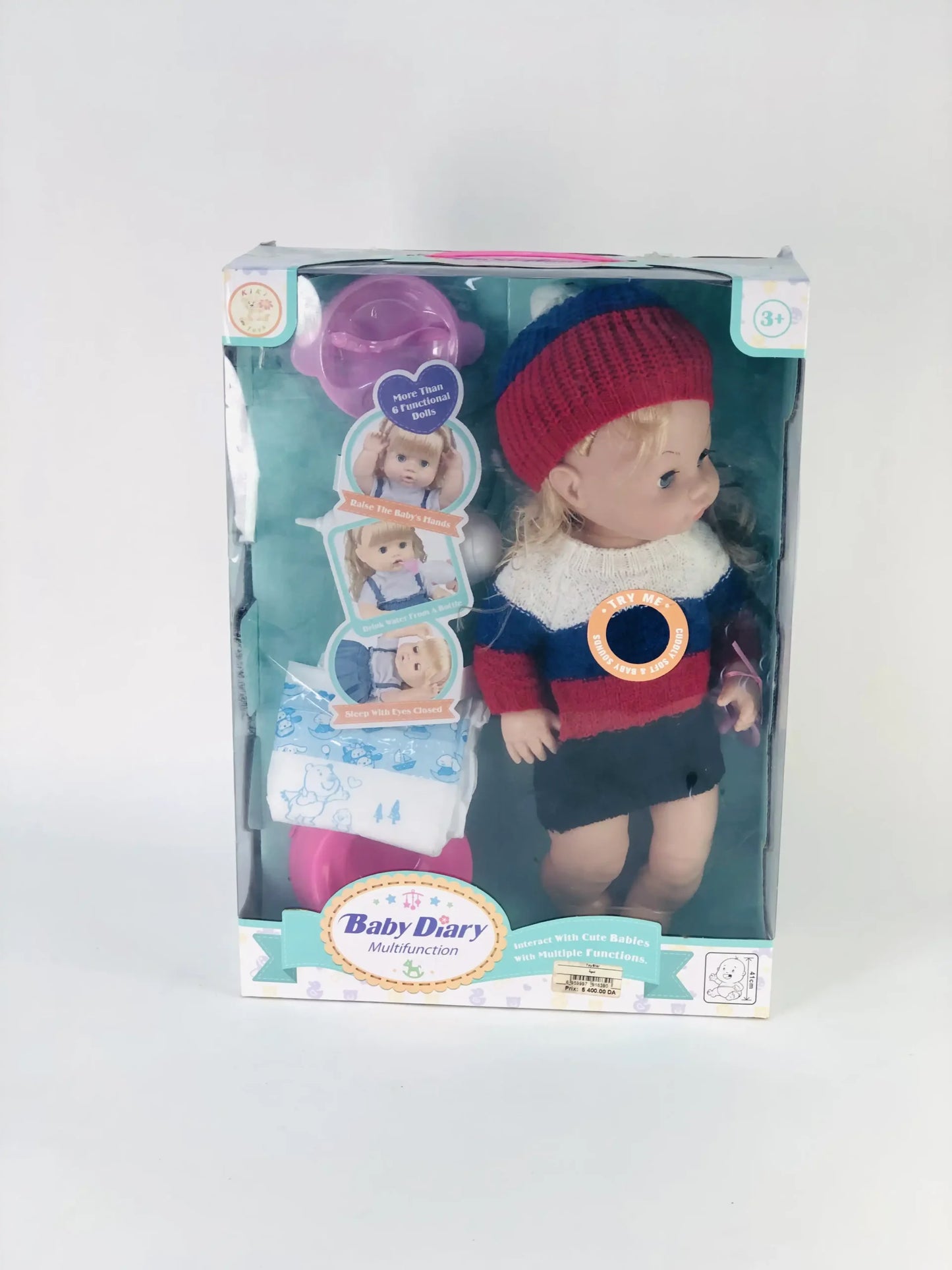 دمية Baby Diary متعددة الوظائف   Multifunction Doll