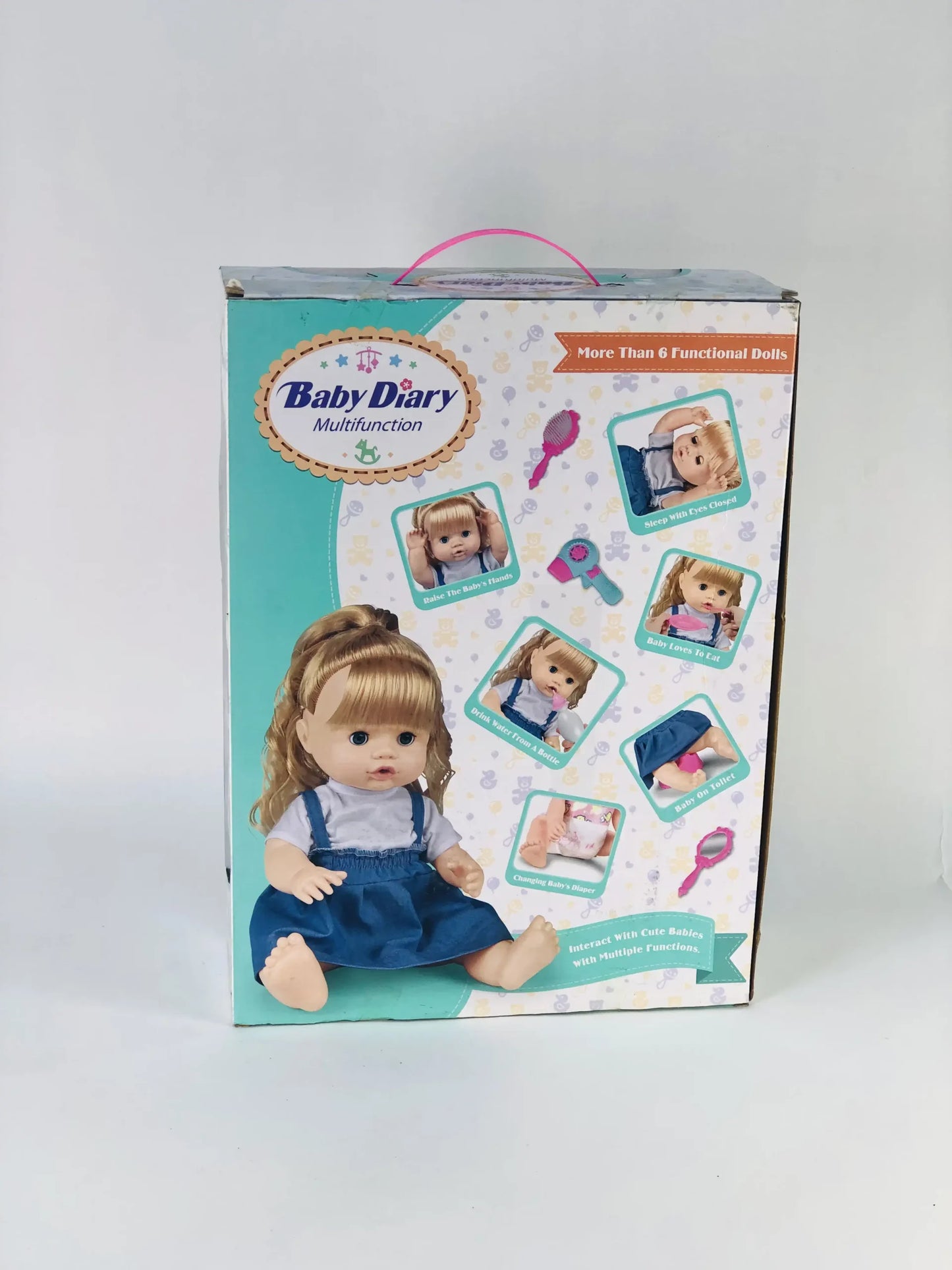 دمية Baby Diary متعددة الوظائف   Multifunction Doll