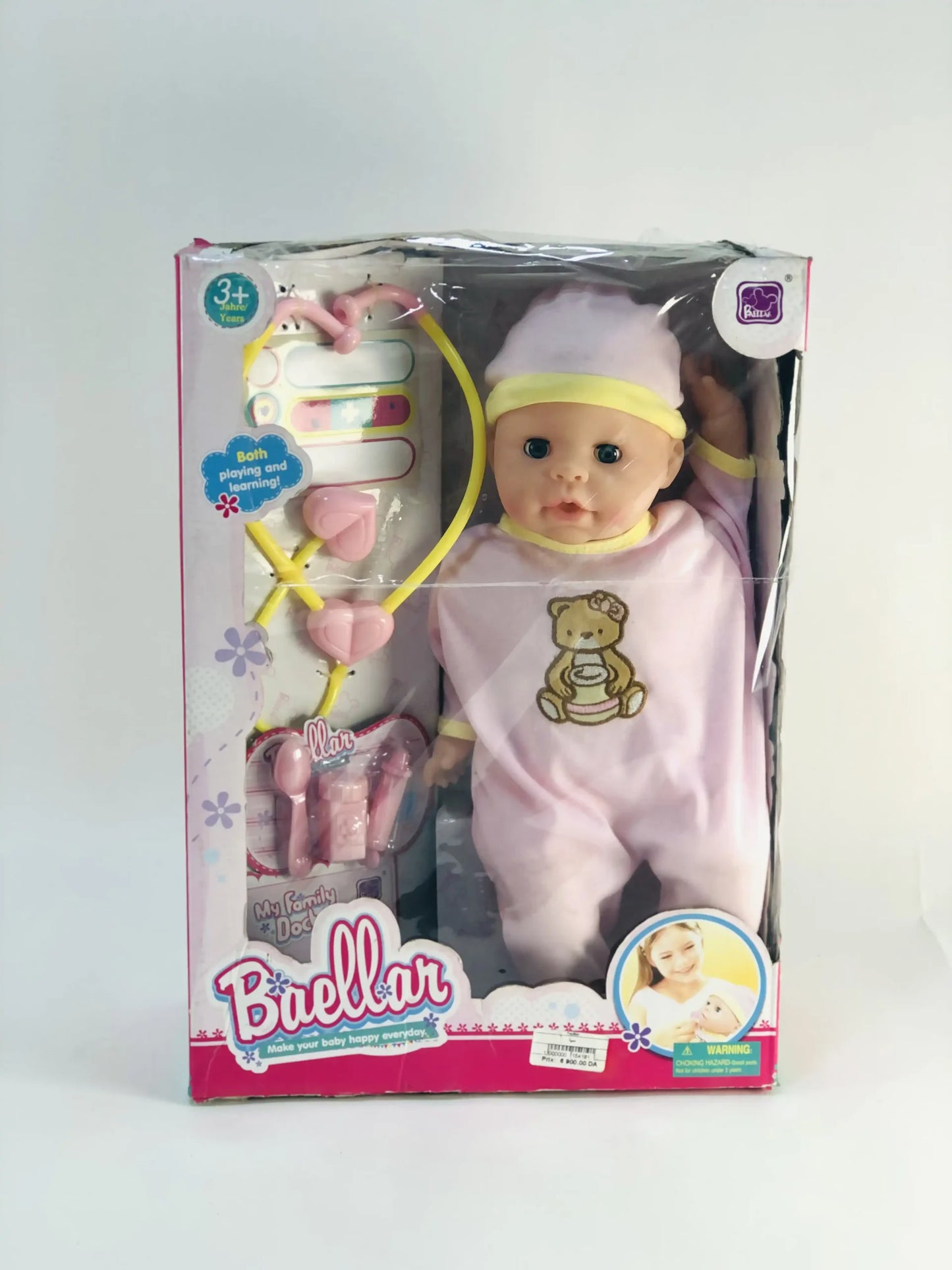 دمية Baellar مع مجموعة الطبيب Interactive Doctor Doll