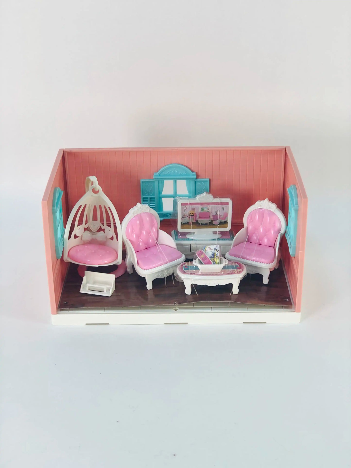 بيت دمى صغير مع أثاث – Mini Doll House Set