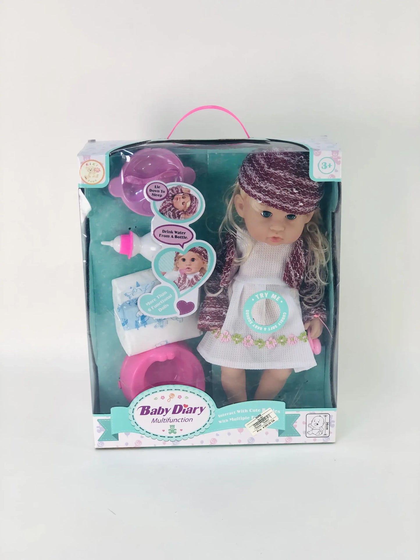 دمية Baby Diary متعددة الوظائف Multifunction Doll