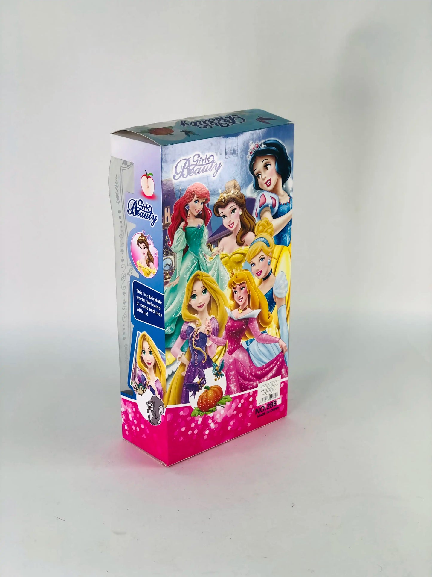 دمية أميرة مع تاج ومشط – Girls Beauty Princess Doll