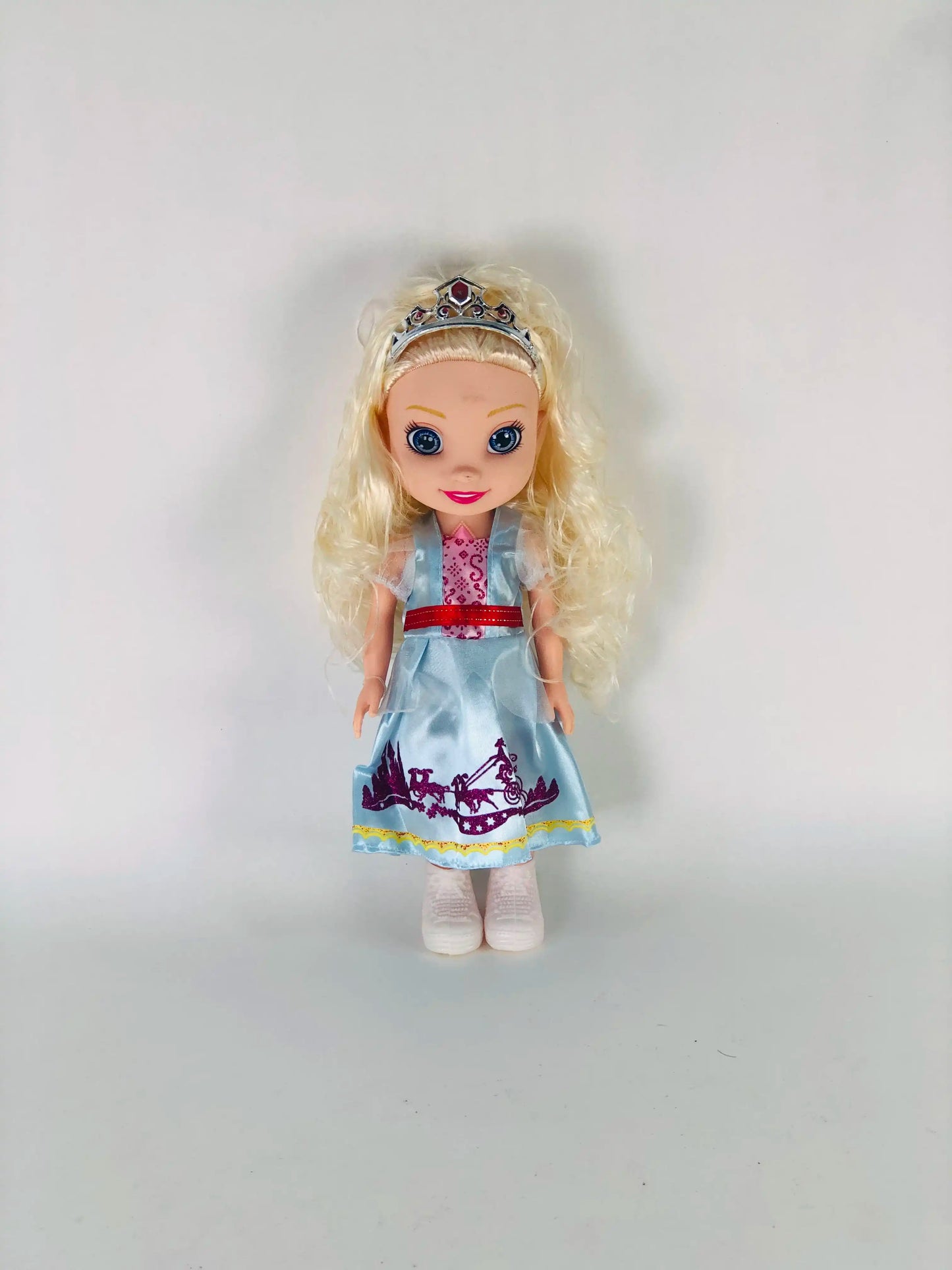 دمية أميرة مع تاج ومشط – Girls Beauty Princess Doll