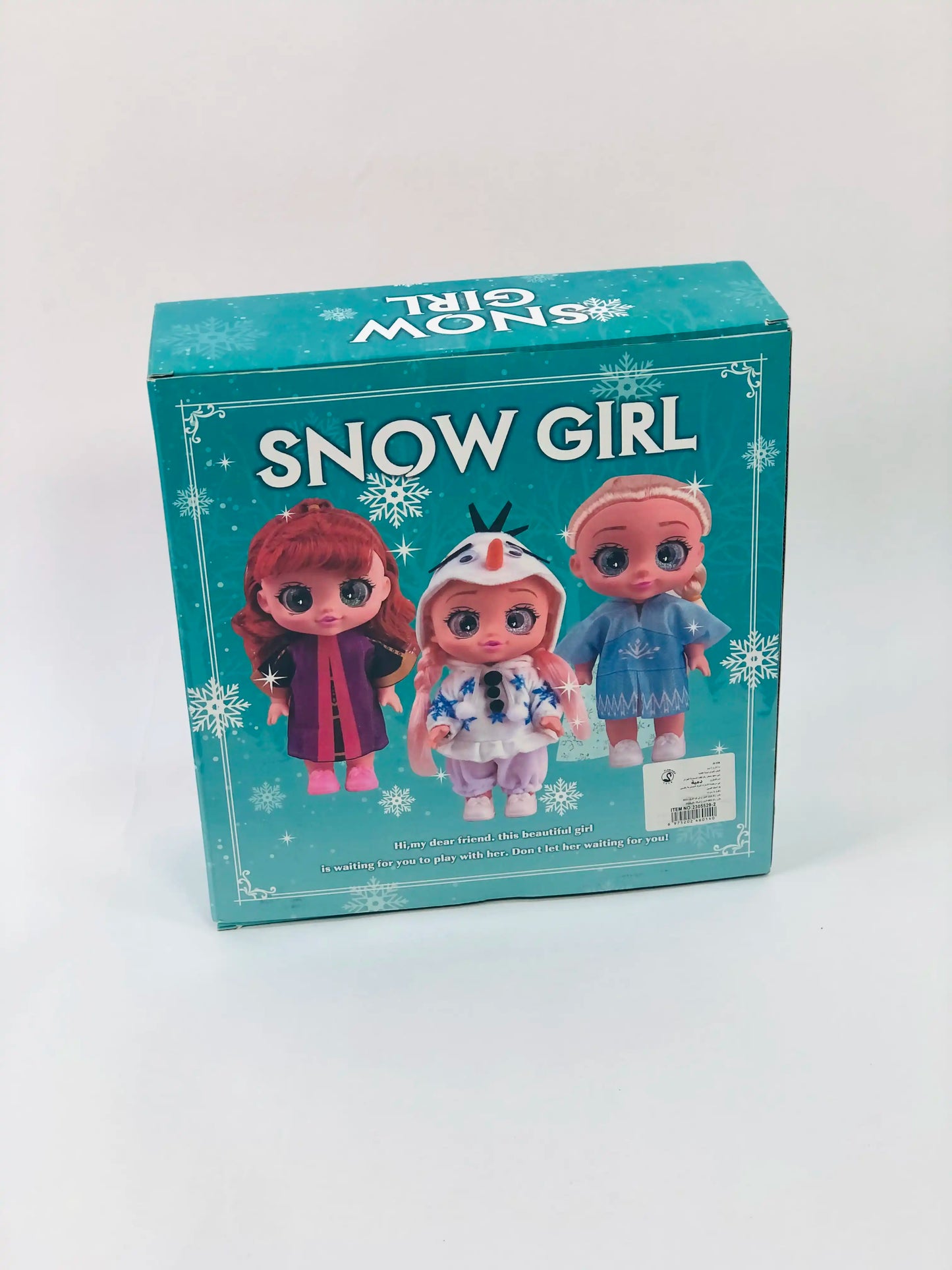 دمية سنو غيرل 3D عيون – Snow Girl 5D Eyes Doll
