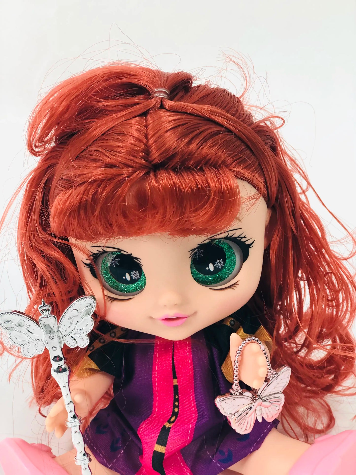 دمية سنو غيرل 3D عيون – Snow Girl 5D Eyes Doll