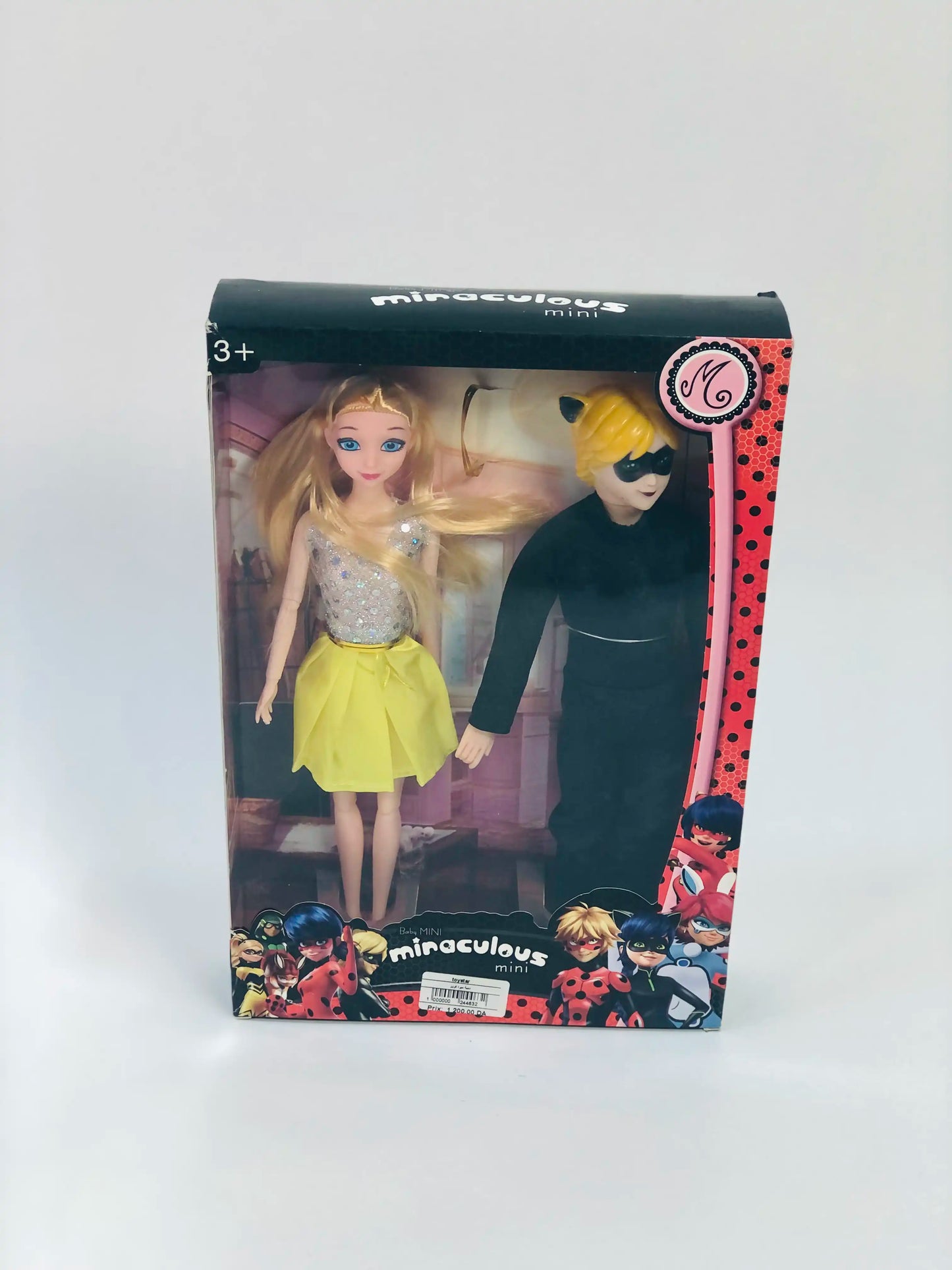 دمى ميراكولوس ليدي باغ و كات نوار – Miraculous Ladybug &amp; Cat Noir Dolls