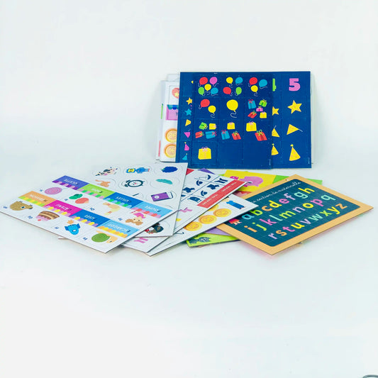 "Mon grand coffret Moyenne Section" من Nathan،  مجموعة ألعاب تعليمية للأطفال الذين تتراوح أعمارهم بين 4 و 5 سنوات