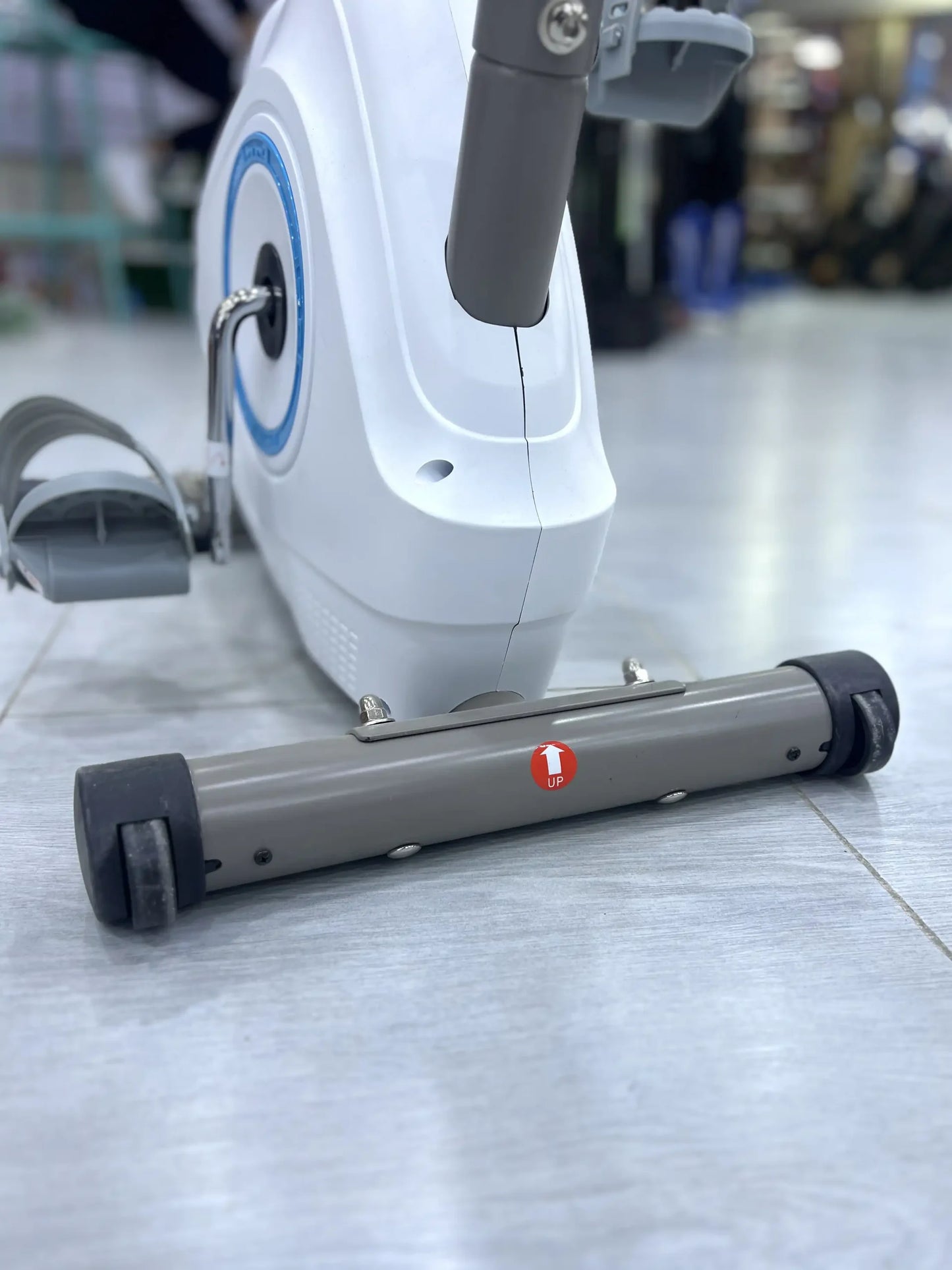 دراجة داخلية رياضية أبيض 100KG Exercise Bike