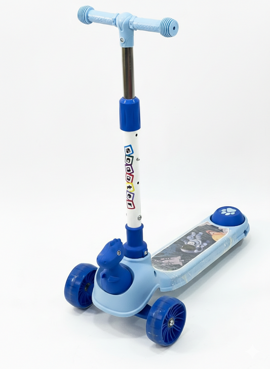 سكوتر أطفال ثلاثي العجلات برسومات كرتونية Kids 3-Wheel Scooter