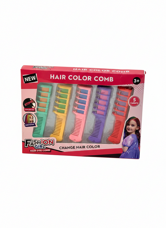 مشط تلوين الشعر للأطفال – Kids Hair Color Comb Washable