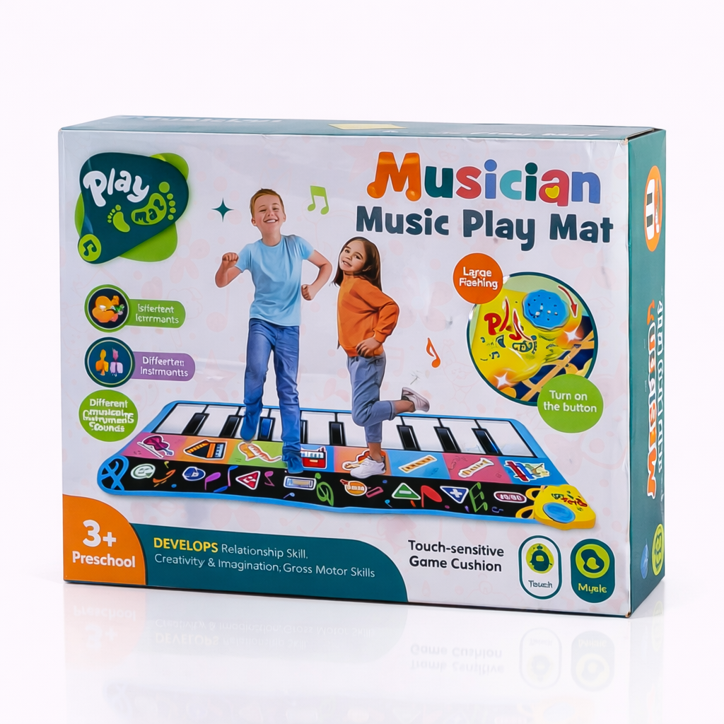 سجادة بيانو موسيقية للأطفال – Musician Music Play Mat