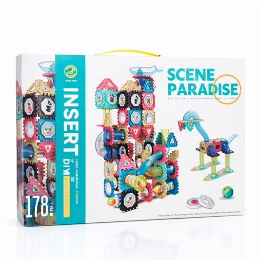 لعبة التركيب ثلاثية الأبعاد للأطفال – Scene Paradise (178 قطعة)