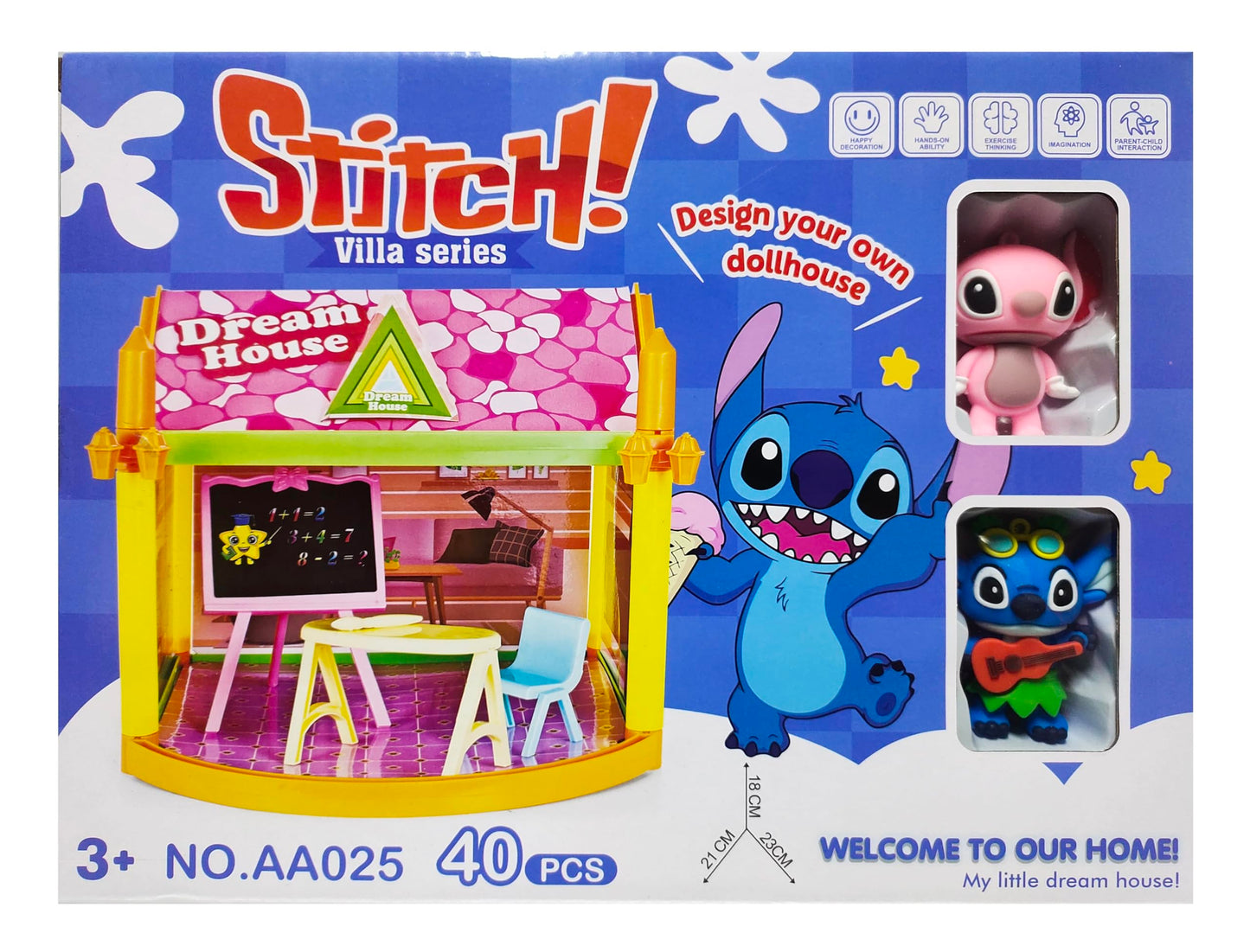 بيت الدمى ستِتش – Stitch Dream House Villa Series