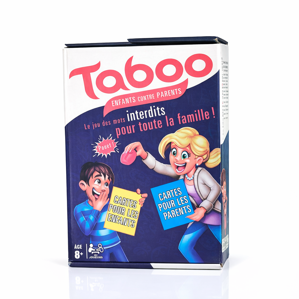 لعبة تابو العائلية للكلمات الممنوعة – Taboo Family Word Game