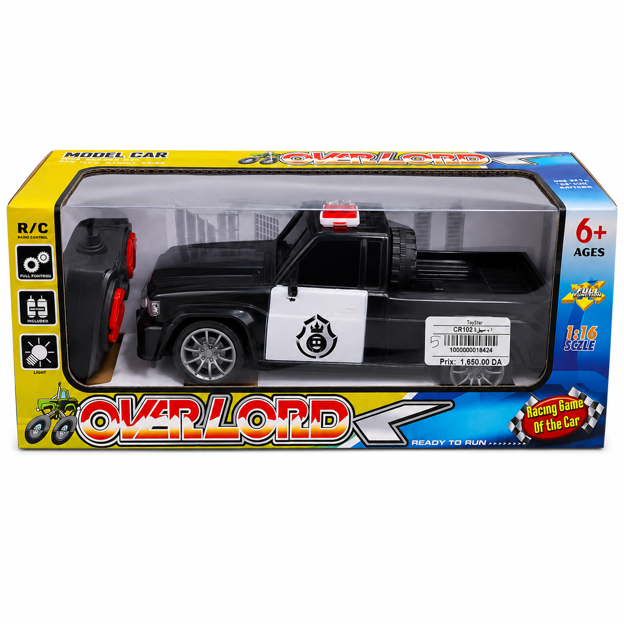 سيارة شرطة بيك أب بالتحكم عن بُعد | R/C Police Pickup Truck