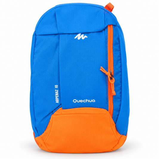 حقيبة ظهر رياضية Quechua Arpenaz 10L – أزرق × برتقالي | Quechua Arpenaz 10L Backpack