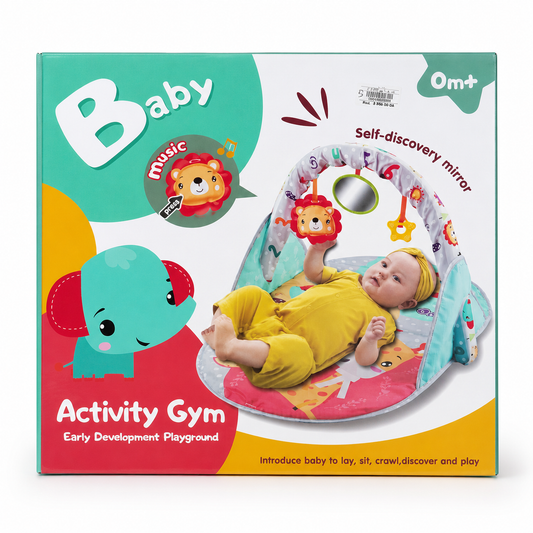 سجادة ألعاب وأنشطة للأطفال | Baby Activity Gym Play Mat