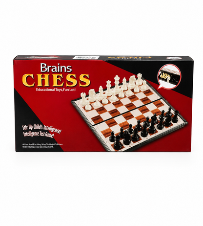 عبة الشطرنج التعليمية للأطفال والكبار | Brains Chess Educational Board Game