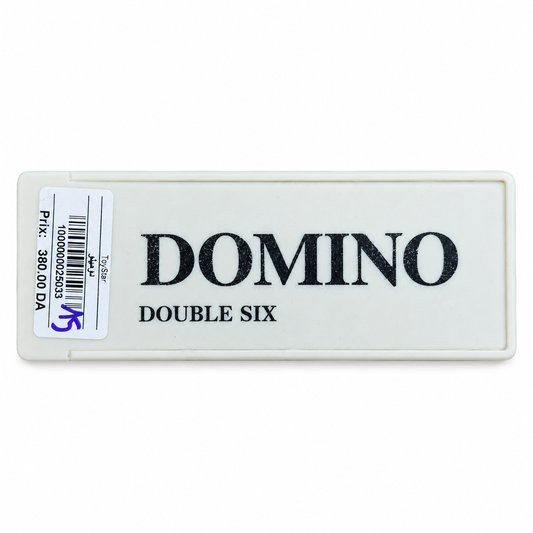 لعبة دومينو Double Six – علبة بلاستيكية | Domino Double Six Set