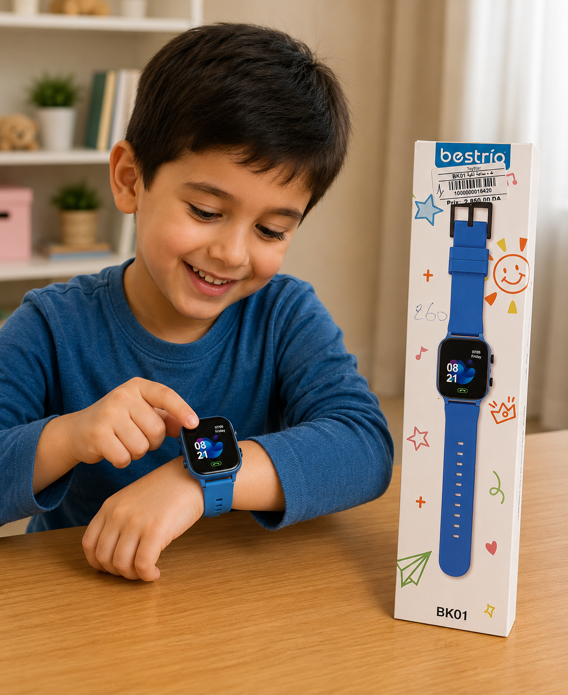 ساعة ذكية للأطفال | Bestrio BK01 Kids Smart Watch