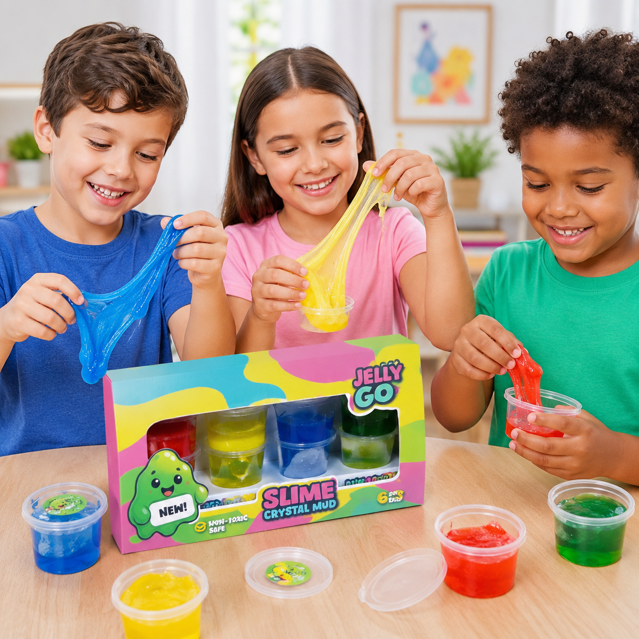 Slime Crystal Mud - سلايم كريستالي Jelly Go