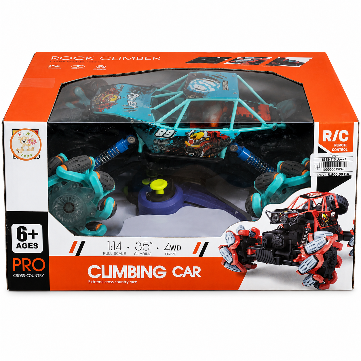 سيارة تسلق بالريموت كنترول 4WD | RC 4WD Climbing Rock Crawler Car