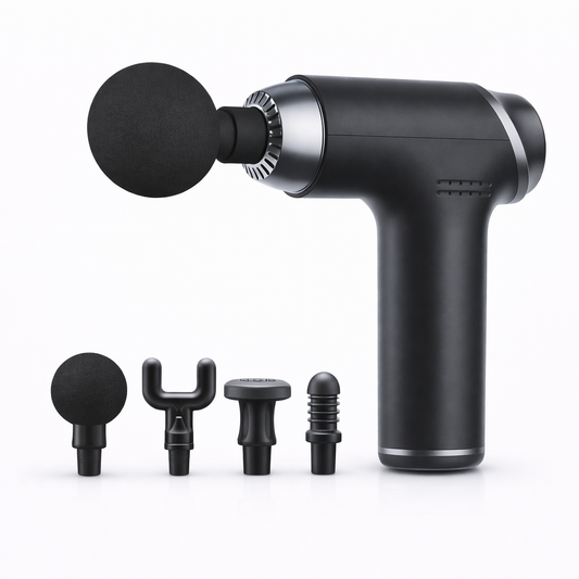 جهاز مساج عضلات محمول – Mini Fascial Gun HS-520 الحل المثالي لتخفيف التشنجات العضلية والاسترخاء بعد التمارين أو يوم عمل طويل