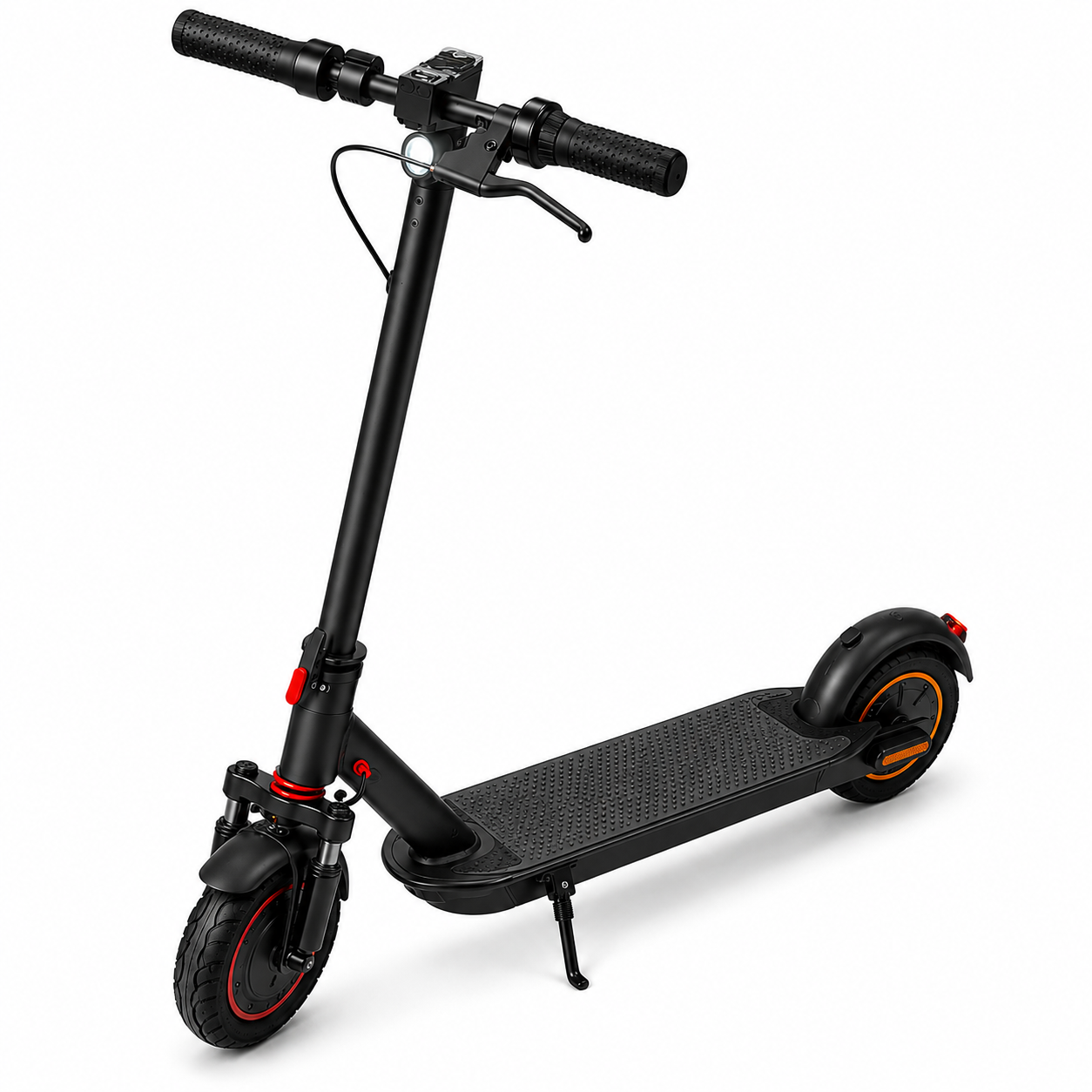 سكوتر كهربائي قابل للطي مع عجلة احتياطية | Foldable Electric Scooter with Spare Tire