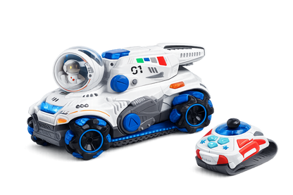دبابة فضائية بالتحكم عن بعد للأطفال 6+ سنوات | Interstellar RC Tank