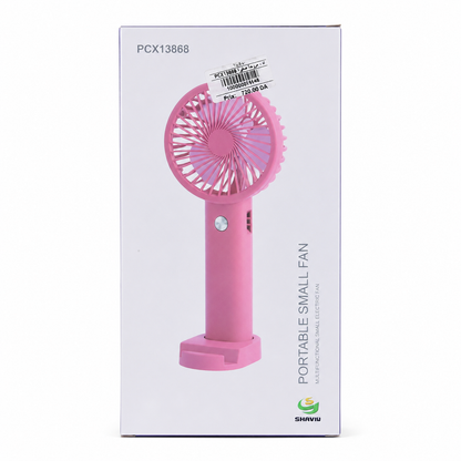 Portable Small Fan - مروحة محمولة صغيرة وردية