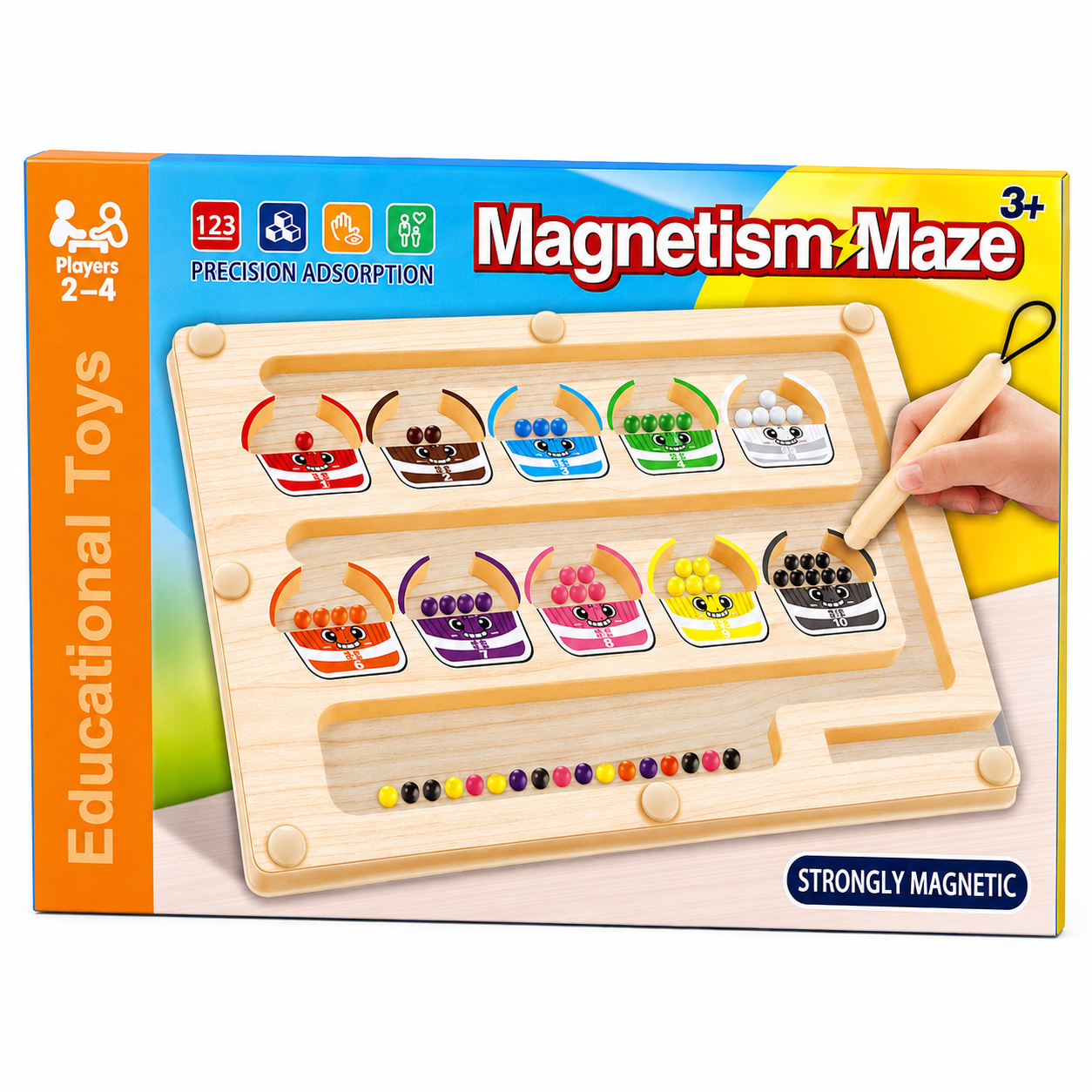 لعبة المتاهة المغناطيسية التعليمية | Magnetic Maze Educational Toy