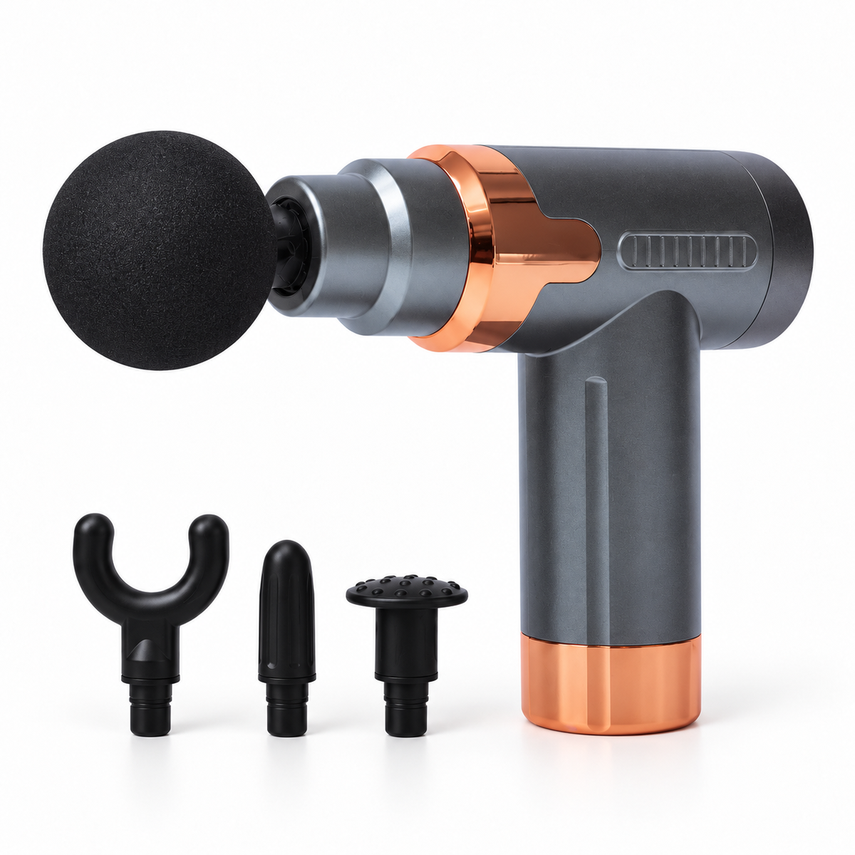 مسدس مساج ذكي JY-760 مع 4 رؤوس | JY-760 Smart Fascia Massage Gun