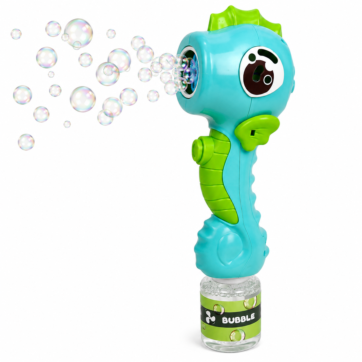 مسدس فقاعات للأطفال شكل حصان البحر | Seahorse Bubble Gun Toy