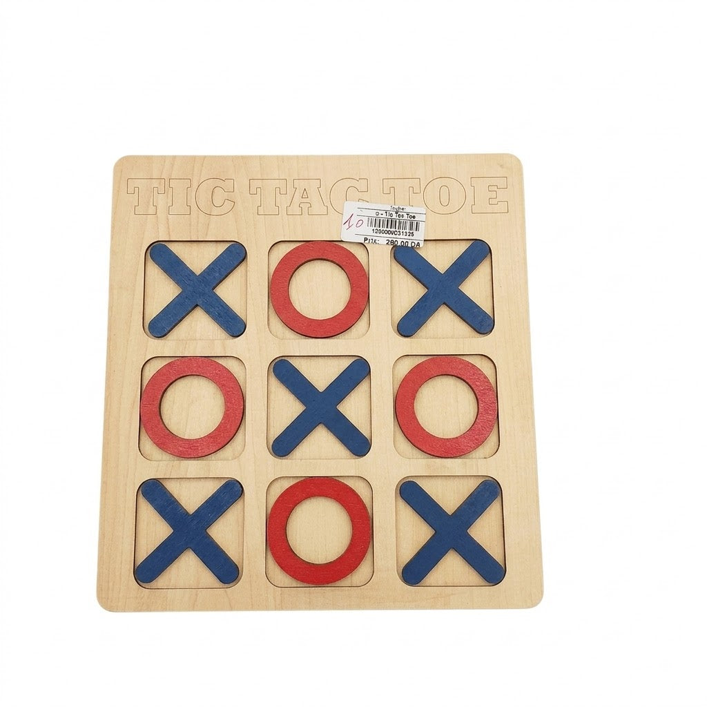 لعبة إكس أو خشبية | Wooden Tic Tac Toe Game