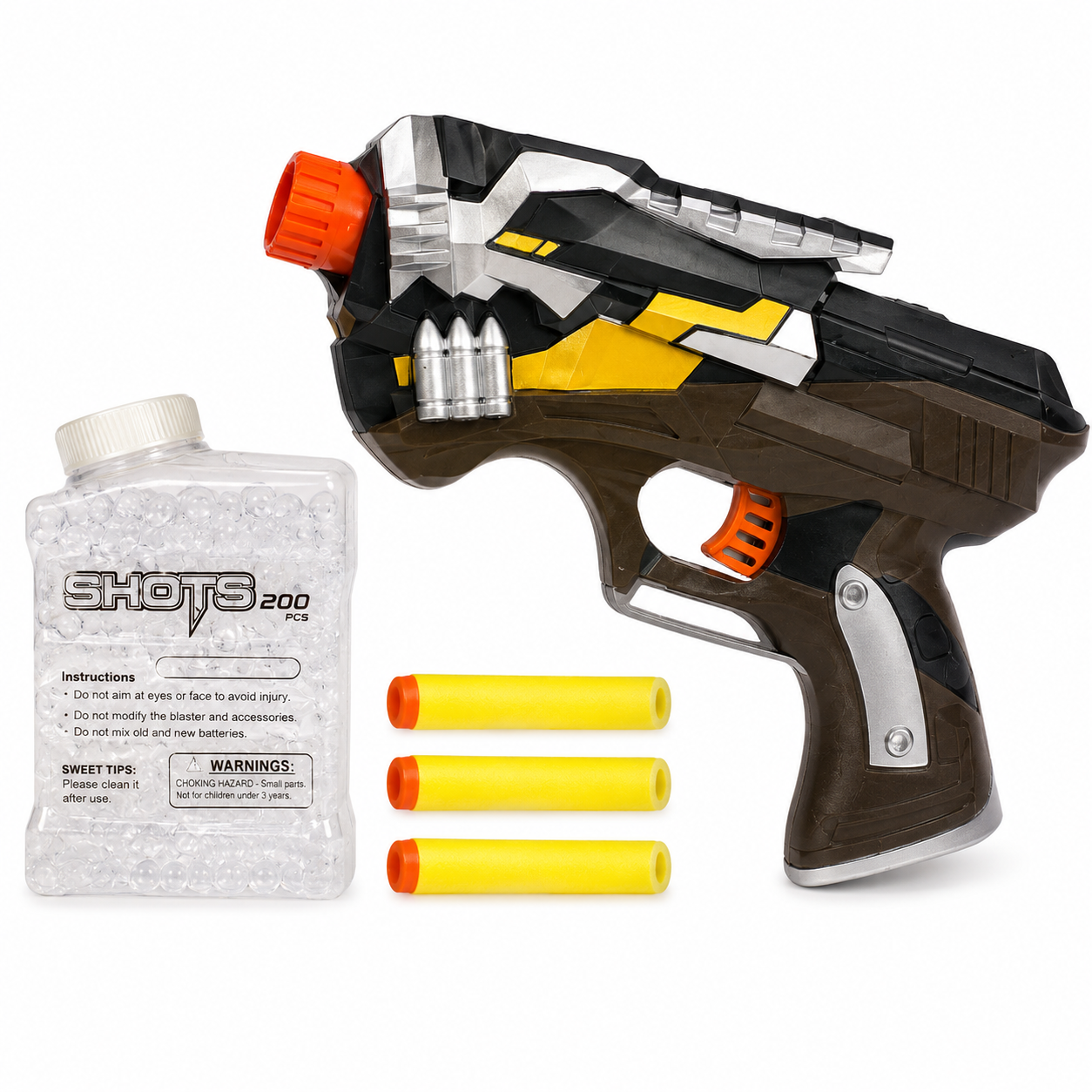 مسدس Future Mecha للأطفال +6 سنوات | Future Mecha Soft Bullet Gun 6+