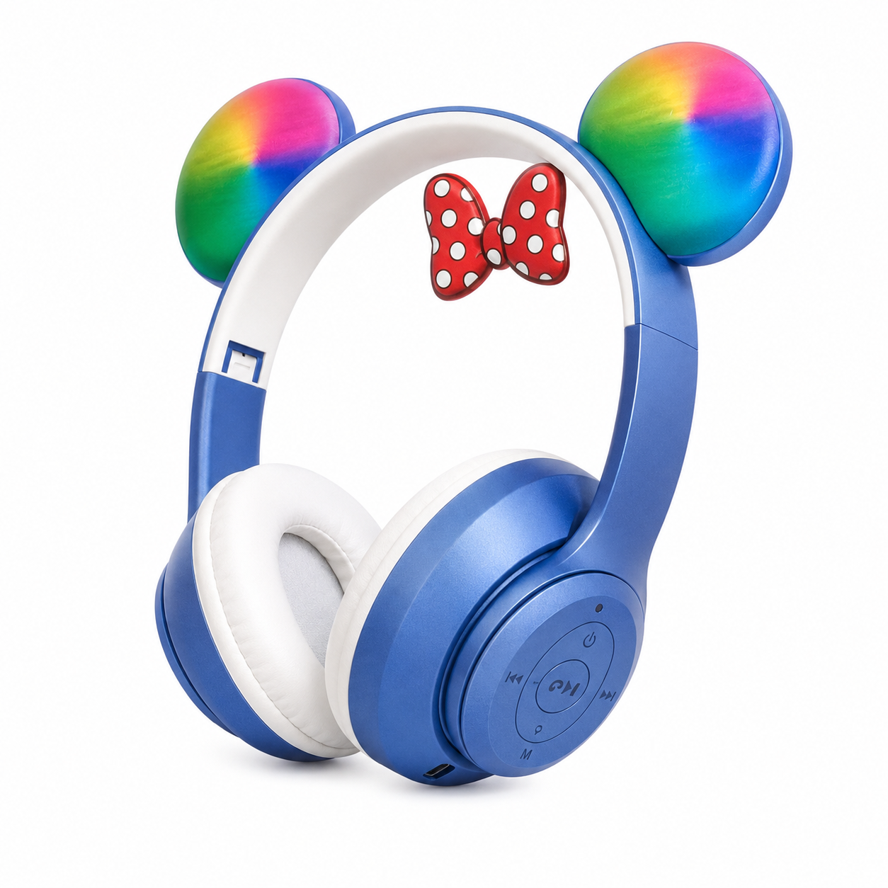 سماعات أطفال لاسلكية Lovely موديل M30 ميكي ماوس | Lovely M30 Kids Wireless Headphones Mickey Design