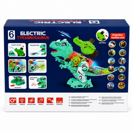 ديناصور كهربائي للأطفال | Electric Tyrannosaurus Dinosaur Toy
