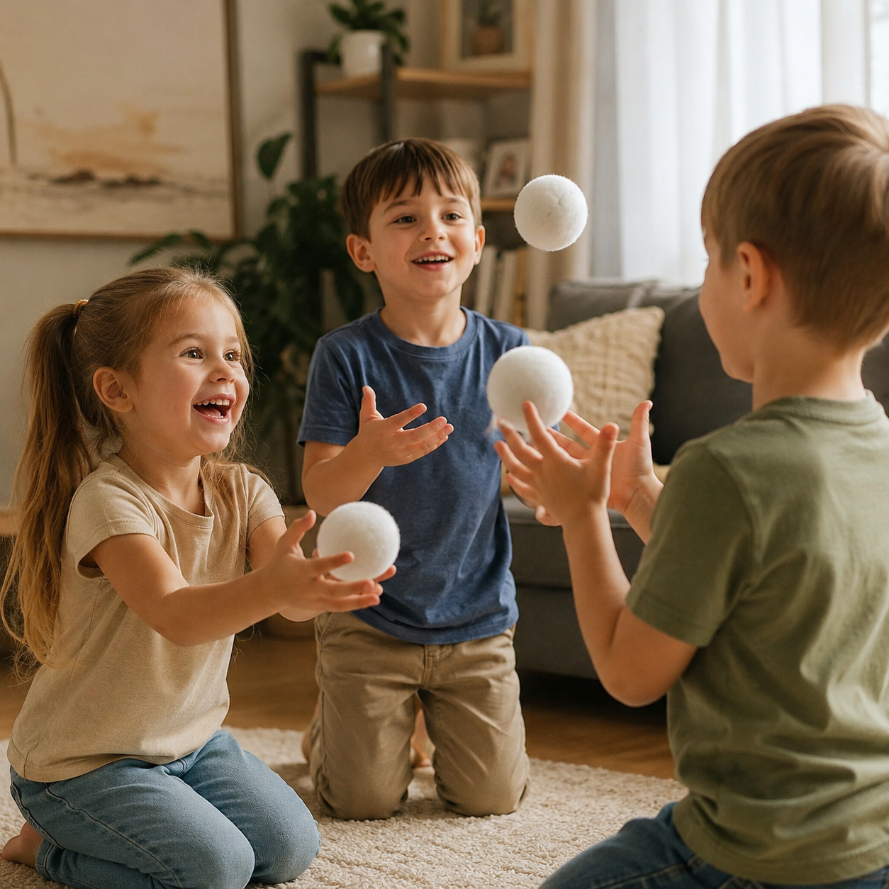 كرات تنس للتدريب 3 قطع | White Tennis Balls 3 PCS