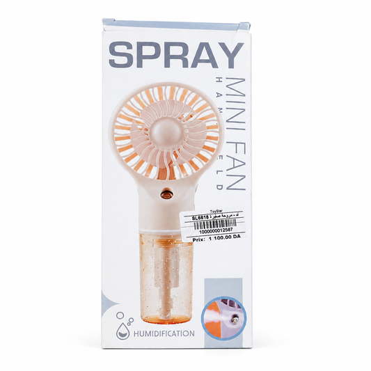 Spray Mini Fan - مروحة رذاذ محمولة مرطبة